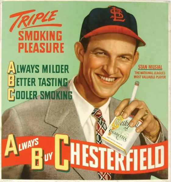 1949 Chesterfield Musial
